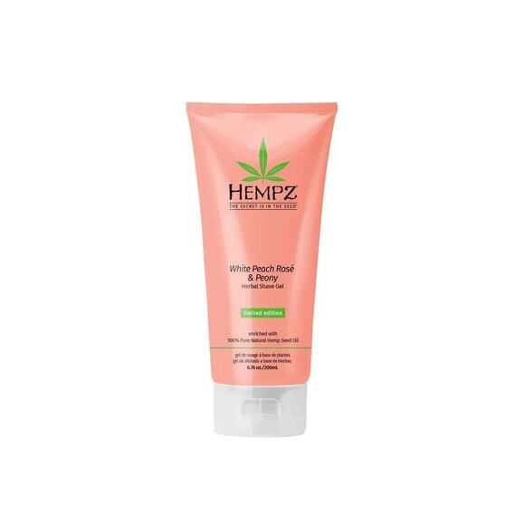 Hempz White Peach Rose & Peony Shave Gel NEW 6.76 oz Limited Edition Herbal NEW - Picture 1 of 6